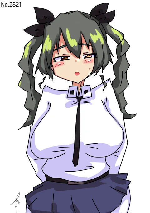 [もじもじアンチョビ]#1日1ドゥーチェ 