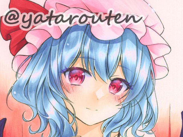 【お知らせ】

本日21時頃より
BOOTHで販売予定のイラストです💫

よろしくお願いします✨

【BOOTH】はコチラ⬇️
https://t.co/0rsWgq68NC

#手描きイラスト
#アナログイラスト
#コピックイラスト 
#東方Project
#レミリア・スカーレット 
#オリジナルイラスト 