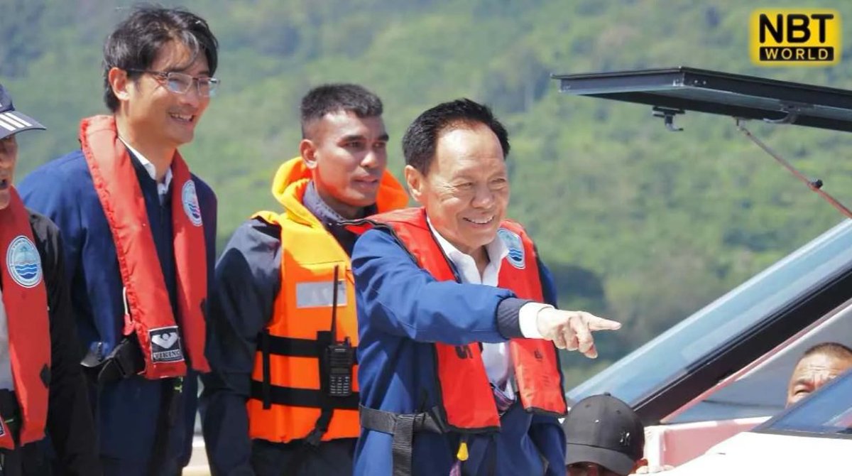NBTWORLDNews's tweet photo. The government initiated a new effort to address the increasing threat of coral bleaching caused by rising sea temperatures.
See more: https://t.co/fW8KJuNgLB
#CoralProtection #MarineConservation #ClimateAction #SaveReefs #ThailandEnvironment https://t.co/sojoZgNa4V