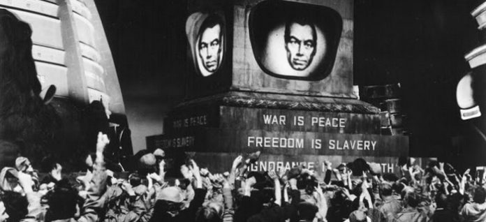 CellyNostalgie's tweet photo. Watching the 1956 version of George Orwell's "1984". With Edmond O'Brien, Michael Redgrave, Jan Sterling, David Kossoff, Donald Pleasence, Mervyn Johns &amp; more. https://t.co/qNc2gE10N2