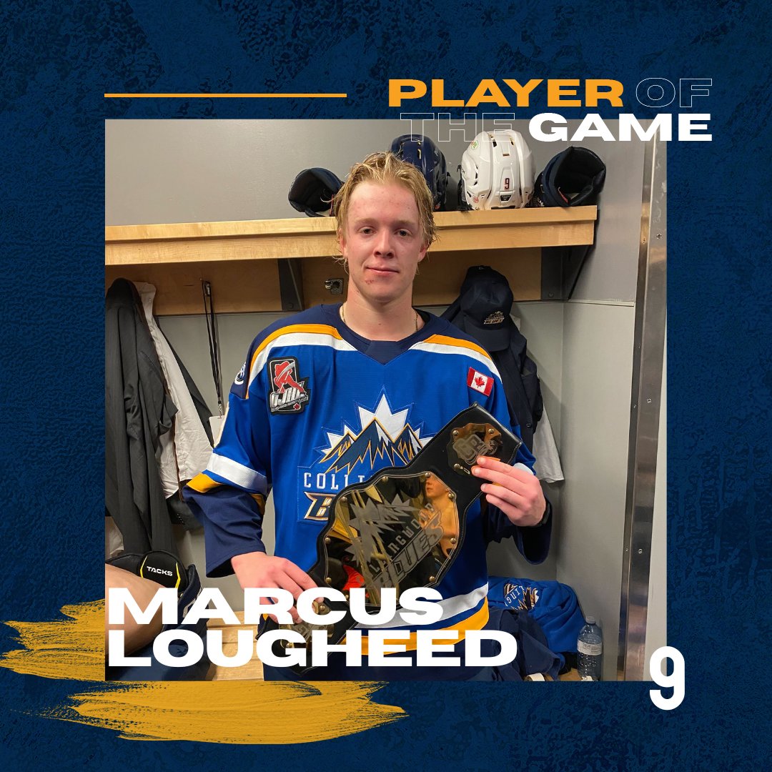 Blues clinch Game 1 with a 5-4 victory! Player of the game goes to Marcus Lougheed. Let's pack the Eddie tomorrow for Game 2!

#CollingwoodSteam #PoweredByNutrafarms

📸 OJHL Images ^cbmb