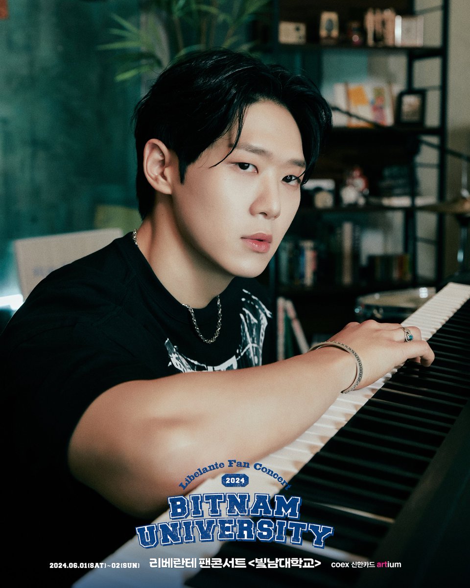 2024 Libelante Fan Concert <빛남대학교> 밴드 Ver. <정승원>

📍coex 신한카드 artium

⏰24.06.01.토 6PM(KST)
⏰24.06.02.일 6PM(KST)

#Libelante #리베란테 #빛남대학교
#JungSeungWon #정승원
#Libelante_Fan_Concert_빛남대학교