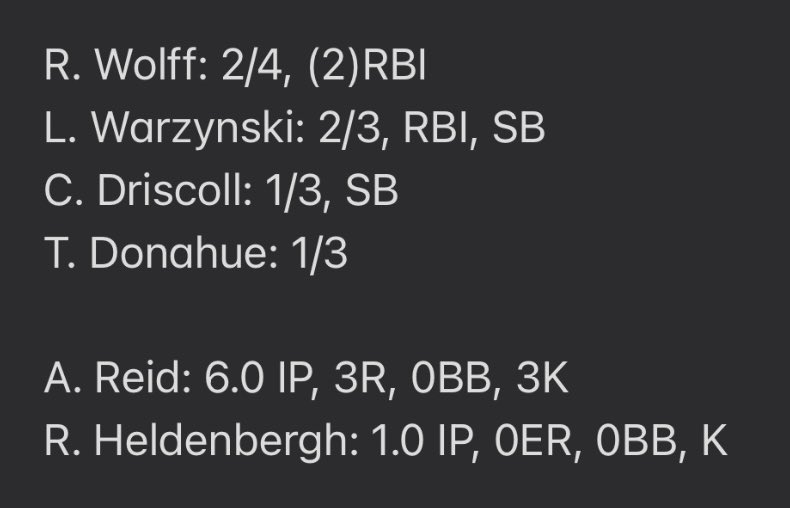Middlesex Baseball tweet media