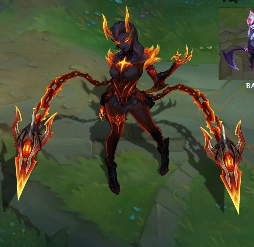 @luxanna_crwngrd All Evelynn mains disliked this one Is not about fem skins, is about facts The Epic version is just better