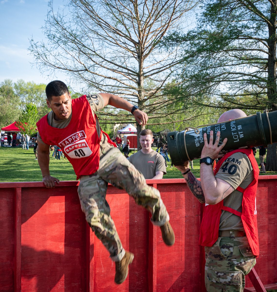 The first event of the 2024 Best Sapper Competition is complete. Tomorrow the competition will be in full swing. See more photos from the competition on our Flickr site at flic.kr/s/aHBqjBi2Fm

#BSC24 #EarntheRight #SLTW #BeAllYouCanBe