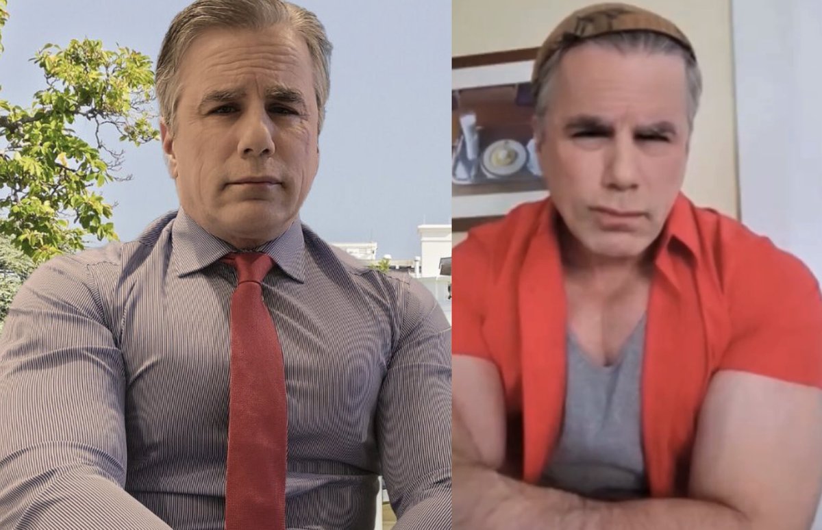 Pretend attorney and ironically-named Tom Fitton: “If my shirt and hat don’t fit, Trump’s jury must acquit.”