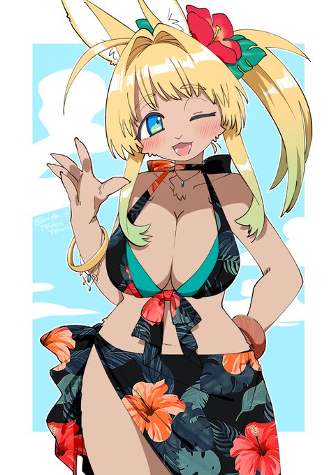 水着の絵描くと大体ジャケット着せてるからまともなやつ無い
 #気温が高いので気が早いが水着絵が見たい 