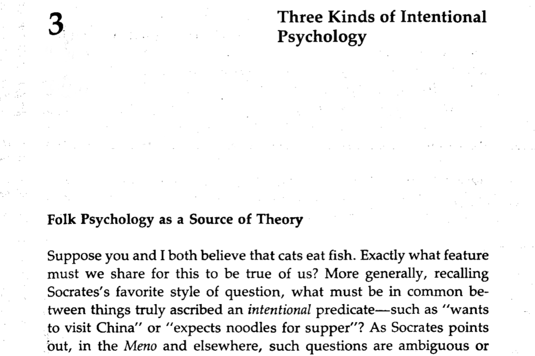 Thinking about Dan Dennett, who died yesterday after a stupendous career & very rich life. What might be his best ever paper? A candidate: 'Three Kinds of Intentional Psychology.' A legit scan via Tufts is here: dl.tufts.edu/concern/pdfs/f… 1/