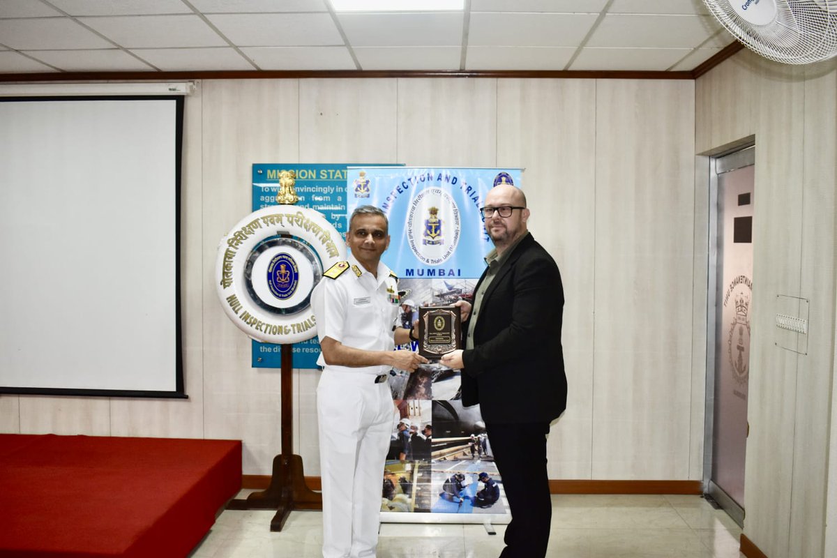Hull Inspection & Trials Unit, Mumbai held a workshop for #WNC personnel on operation and maintenance of ventilation systems onboard ships & submarines on 18 Apr. RAdm R Adhisrinivasan, CSO (Tech) #HQWNC delivered the keynote address. @SpokespersonMoD @HQ_IDS_India @indiannavy