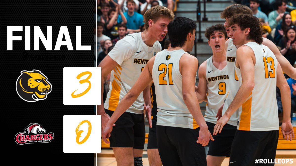 #3 Men's Volleyball Dominates Lancaster Bible, Moves on to NCAA Tournament Quarterfinals 

Recap:  wentworthathletics.com/x/uo0m0
Box:  wentworthathletics.com/x/70ygh