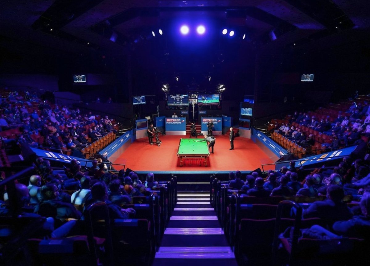 Today is the day! The Cazoo World Snooker Championship at Sheffield's iconic Crucible Theatre is here! 🎱 Until 6th May, Sheffield is THE place to be! Why not visit us here at The Moor while you're out & about & make a full day, or night, out of it in Sheffield City Centre! 🙌