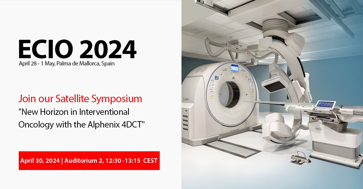 The Alphenix 4D CT integrates the top two imaging modalities into a single, comprehensive solution to improve patient care. Discover more and meet us at #ECIO2024 from April 28 to May 1. Visit our website for more information about our participation bit.ly/49QEWTn