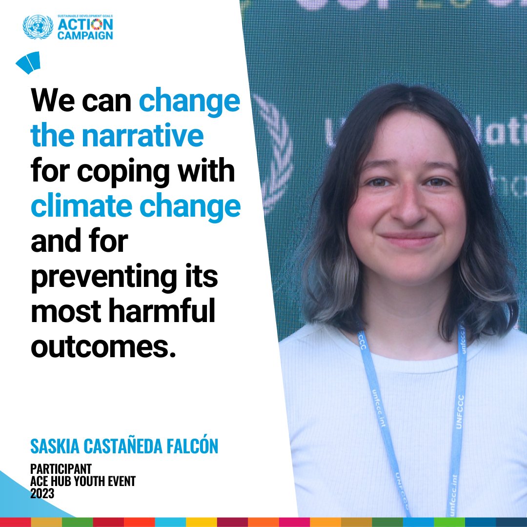 Saskia, a master's student of Social Anthropology and Philosophy, is particularly fascinated by the intricate connection between people and nature and has a strong desire to change the Western world's perception of the environment. bit.ly/3rPfcHh #Youth2030 @unfccc