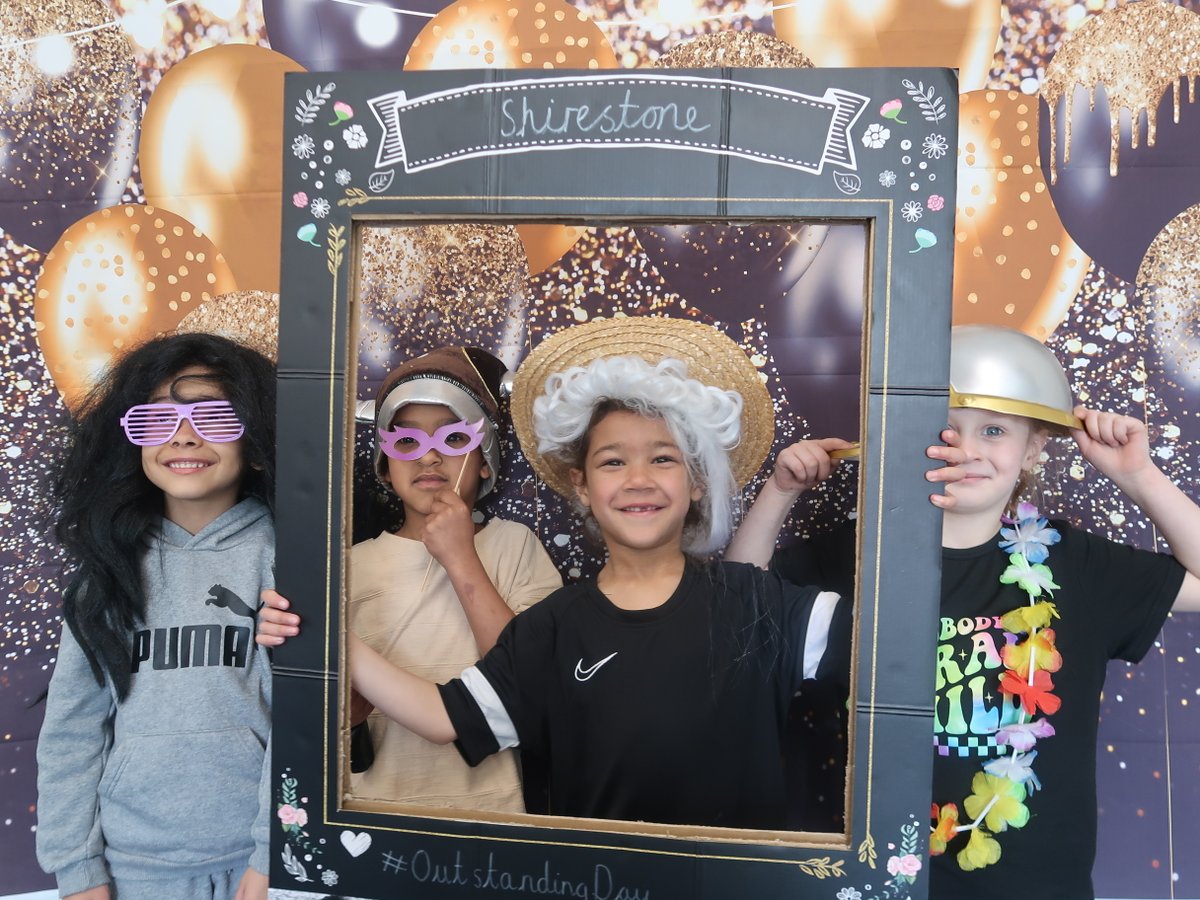 We had the most incredible day at the #greatestschool, celebrating our Ofsted OUTSTANDING judgement. We loved the Shirestone Photo Booth @BEPvoice @BirminghamEdu @ElliotSchools
