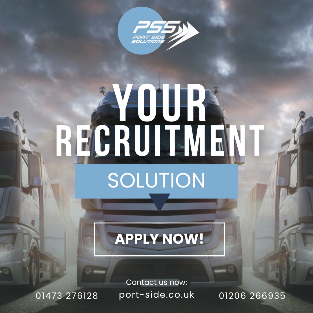 Exciting Opportunity for Skilled HGV Mechanics in Ipswich! Apply now to kickstart your journey with us! 

01473 276128
01206 266935
Port-side.co.uk 

#Recruitment #Hiring #HGVMechanic #IpswichJobs #BusinessGrowth 
 #recruitment #portsidesolutions #hgv #hgvdrivers #driver