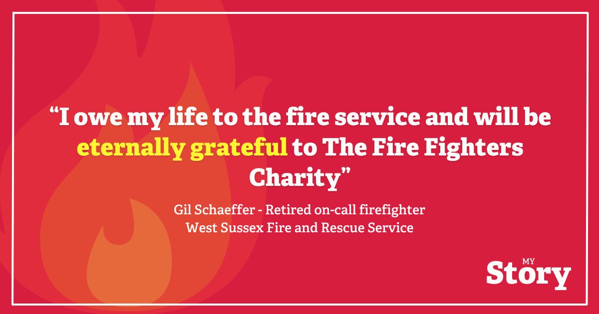 Following a life-saving heart operation, on-call firefighter Gil Schaeffer was able to come to us for rehabilitation to get him back on the run. Now retired from @WestSussexFire, Gil still goes back to his station to help out at car washes: ow.ly/tRMj50RaveQ