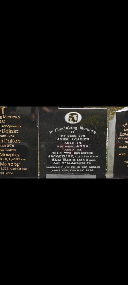 The O'Brien family murdered by British State Forces on the streets of Dublin ignored by successive Irish governments. No Justice. No Truth. No Day of Mourning. 17-May-74 premieres in the Lighthouse Cinema on the 10th of May. @JFForgotten @caulmick @jimfitzpatrick @fallon_donal