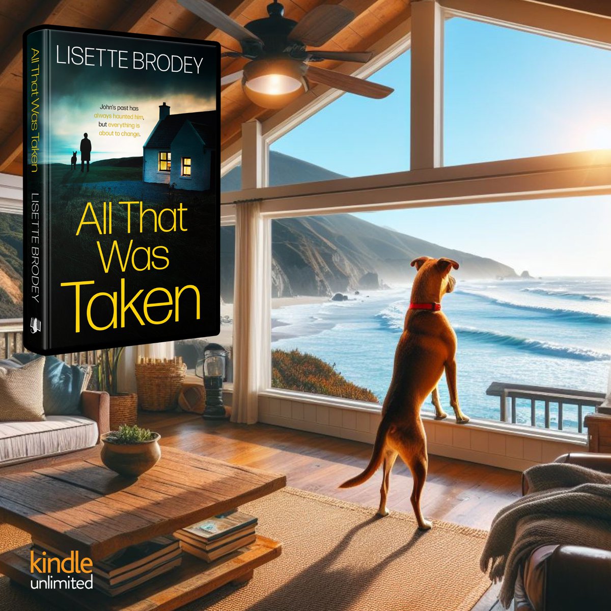 ALL THAT WAS TAKEN ✨ 'As tensions escalate and the enemy comes into focus, John and Sunny know they face grave danger from people with no conscience. Yet, they have no idea what diabolical plans lie in wait for them.' mybook.to/ATWTaken 📘 #FREE on #KU 🌊🌔🐕