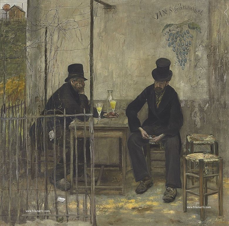 Jean-François Raffaelli, 'el pintor de los suburbios parisinos', nació en París, el 20 de abril de 1850.

Más obras en el enlace:

trianarts.com/jean-francois-…

#pintura #realismo #impresionismo #maestrosdelpaisaje #JeanFrançoisRaffaelli