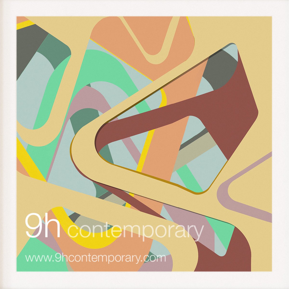 Our new original artwork by @9HContemporary shows the intriguing exploration of structure and pattern, while showcasing the use of subtle earth tones. #art #contemporary #VisualArt #Original #modernart #inspiration #design #gallery 9hcontemporary.com