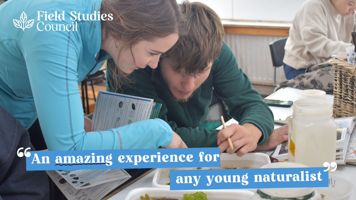 Are you aged 16-25, fascinated by the natural world and interested in an environmental career? The @FieldStudiesC #YoungDarwinScholarship is back! Connect with like-minded young people, learn new skills, gain experience and have a fantastic time! nbn.org.uk/news/young-dar…