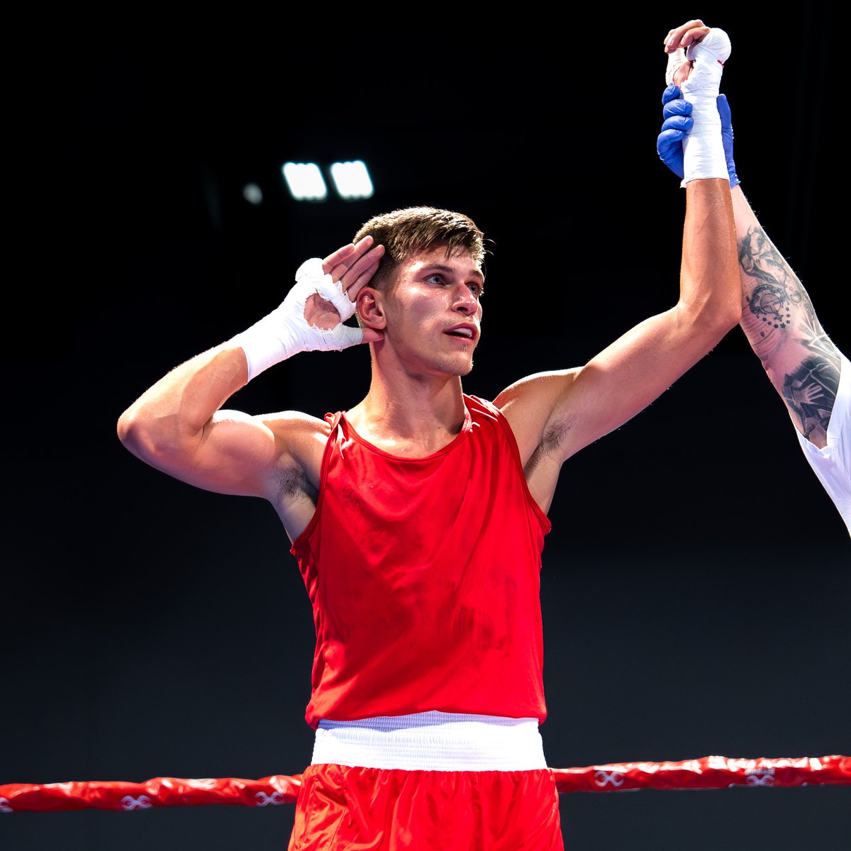 📰 | NEWS: Five set to box for gold on final day of World Boxing Cup: International Invitational following semi-final triumphs For the full story, click here! ⬇️ bit.ly/4aHZmiG | @RealWorldBoxing 🥊
