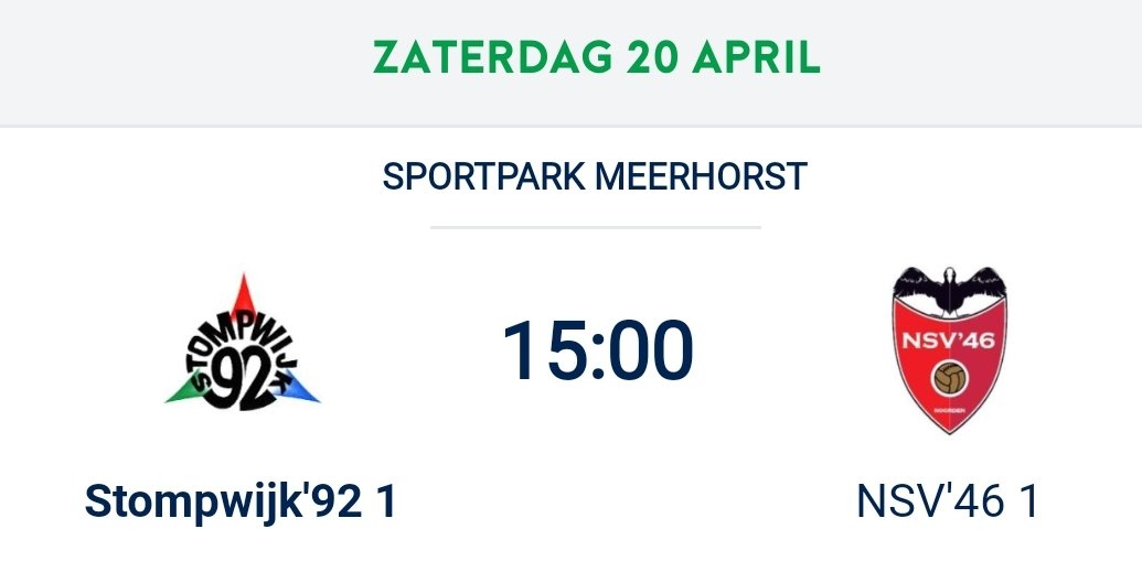 Stompwijk'92 1 tweet media