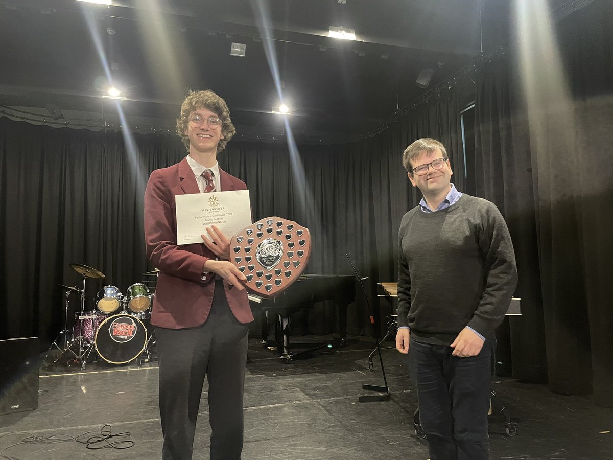 A superb evening and a privilege to hear all of our finalists for Young Musician of the Year 2024. Well done to ALL involved and thanks to Dr David Cane for his adjudication. <a href="/Rishworth1724/">Rishworth School</a> <a href="/HeathfieldPrep/">Heathfield Prep School</a>
