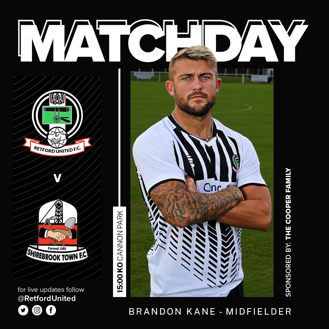 𝗠𝗔𝗧𝗖𝗛𝗗𝗔𝗬 🔥

🆚 Shirebrook Town
🏆 NCEL Division One
🏟️ Cannon Park
🕑 15:00 KO
📍 DN22 0DR
🖤 #UTB