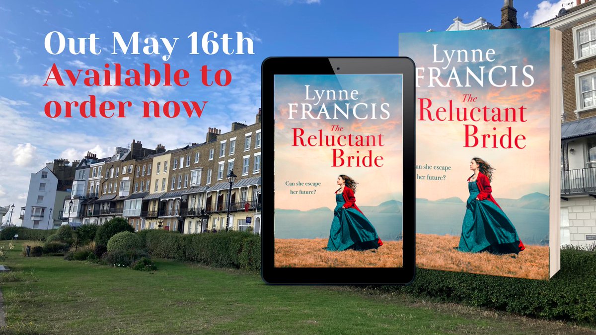 There's less than a month to wait until publication of The Reluctant Bride. Pre-order now for special prices on Kindle and the paperback. 
#sagasaturday #strictlysagagirls bit.ly/3wV95U7