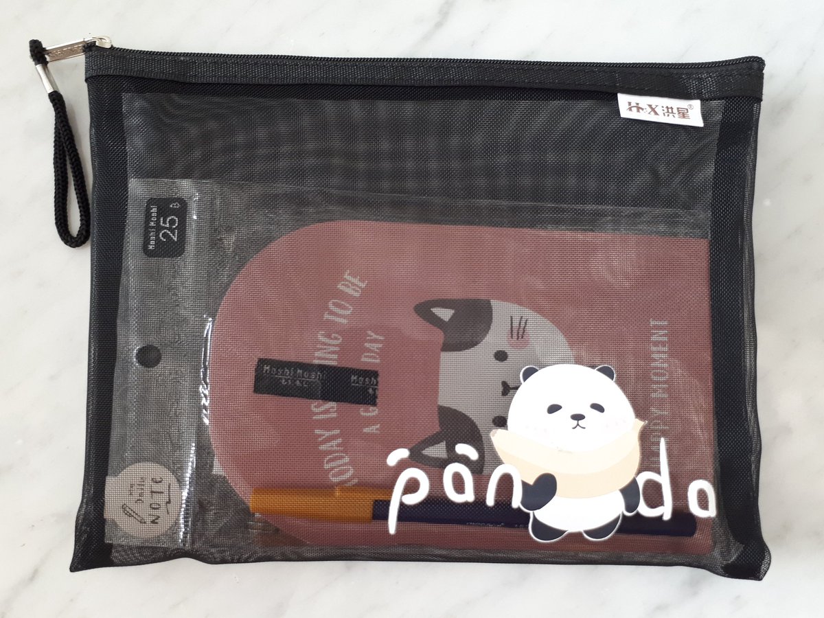 MeowNarak's tweet image. #MyNewBag
#MeshBag 
#PenBag 
#PenCase

#กระเป๋าตาข่าย
#กระเป๋าใส่ปากกา
#กระเป๋าใส่ของกระจุกกระจิก

#กระเป๋าจัดระเบียบ

#กระเป๋าสีดำ 
#ของใช้สีดำ
#กระเป๋าใบใหม่