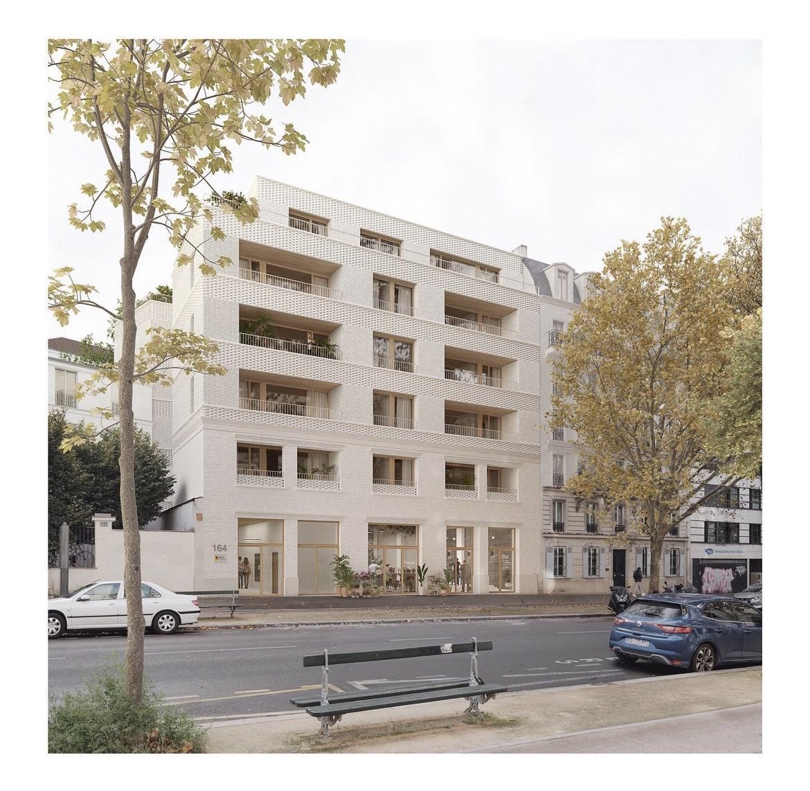 The best apartments in the world are being built in France This by Parages Architectes has cross ventilation to all living spaces and straw insulation