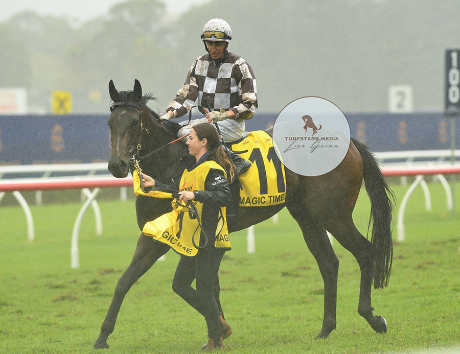 🥇 Congratulations to the Begg stable, connections and jockey Michael Dee on the win of MAGIC TIME (Hellbent x Time Awaits) in the feature Group 1 SCHWEPPES ALL AGED STAKES (1400 METRES)