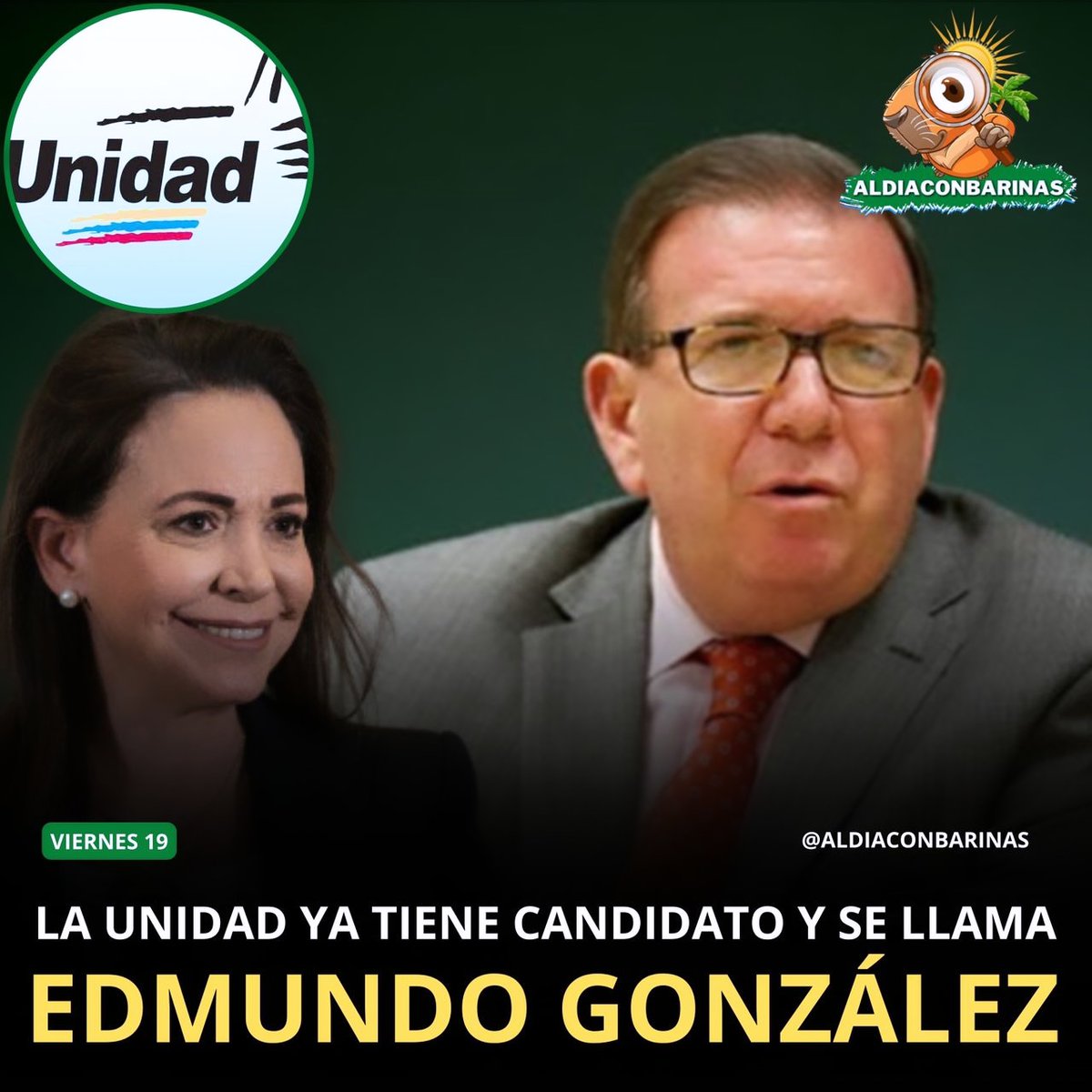 Ya lo sabe todo el mundo... A votar por Edmundo!!!