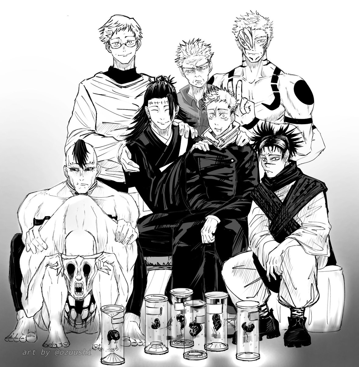 Family photo
#jjk257 #jjkspoilers #JujutsuKaisen #jjkfanart