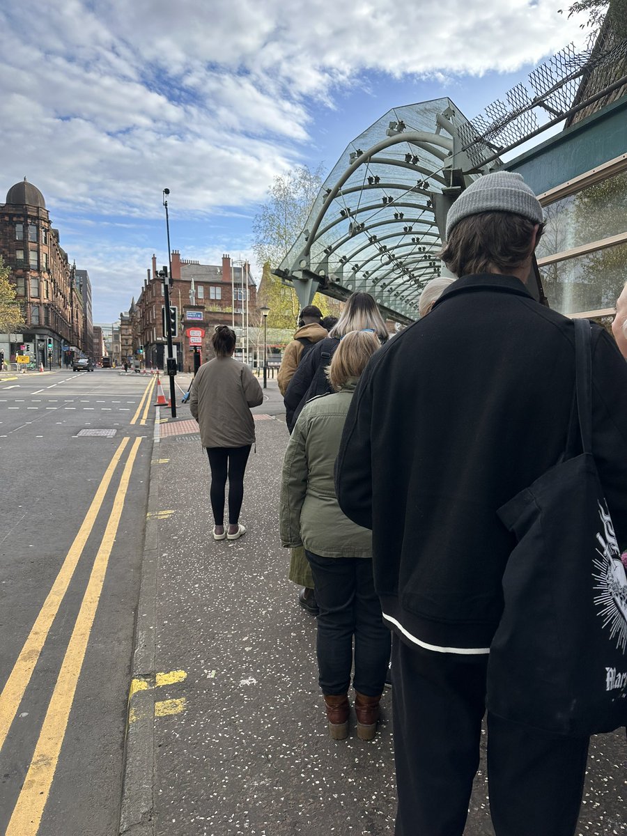 Every year I say that’s it, I’m too old to stand in a queue on a Saturday morning. And yet here I am, yet again 😱🤣<a href="/Monorail_Music/">monorail music</a> #RSD24 #sucker