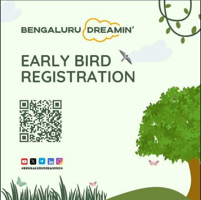 📢 Early bird registrations are now live !!

Don't miss this incredible opportunity to participate in the largest Salesforce community conference in the world.

𝗥𝗲𝗴𝗶𝘀𝘁𝗿𝗮𝘁𝗶𝗼𝗻 𝗟𝗶𝗻𝗸 👇🏻
lnkd.in/gbedR2PK

#BengaluruDreamin24 #Salesforce