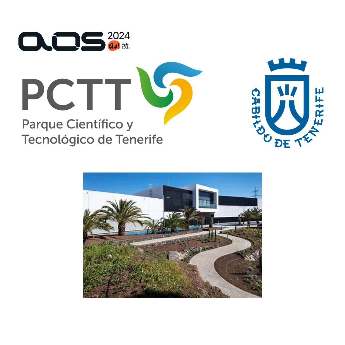 AOS_AgileSpain's tweet photo. @PCTTenerife #colaboradorAOS2024 "En PCTT ofrecemos unas condiciones únicas para emprendedores y empresas que tengan proyectos innovadores en un mundo globalizado" @agilespain #UnVolcandeExperiencias Nos vemos los días 4 y 5 de Mayo en #PCTT https://t.co/ytANNW98Mj