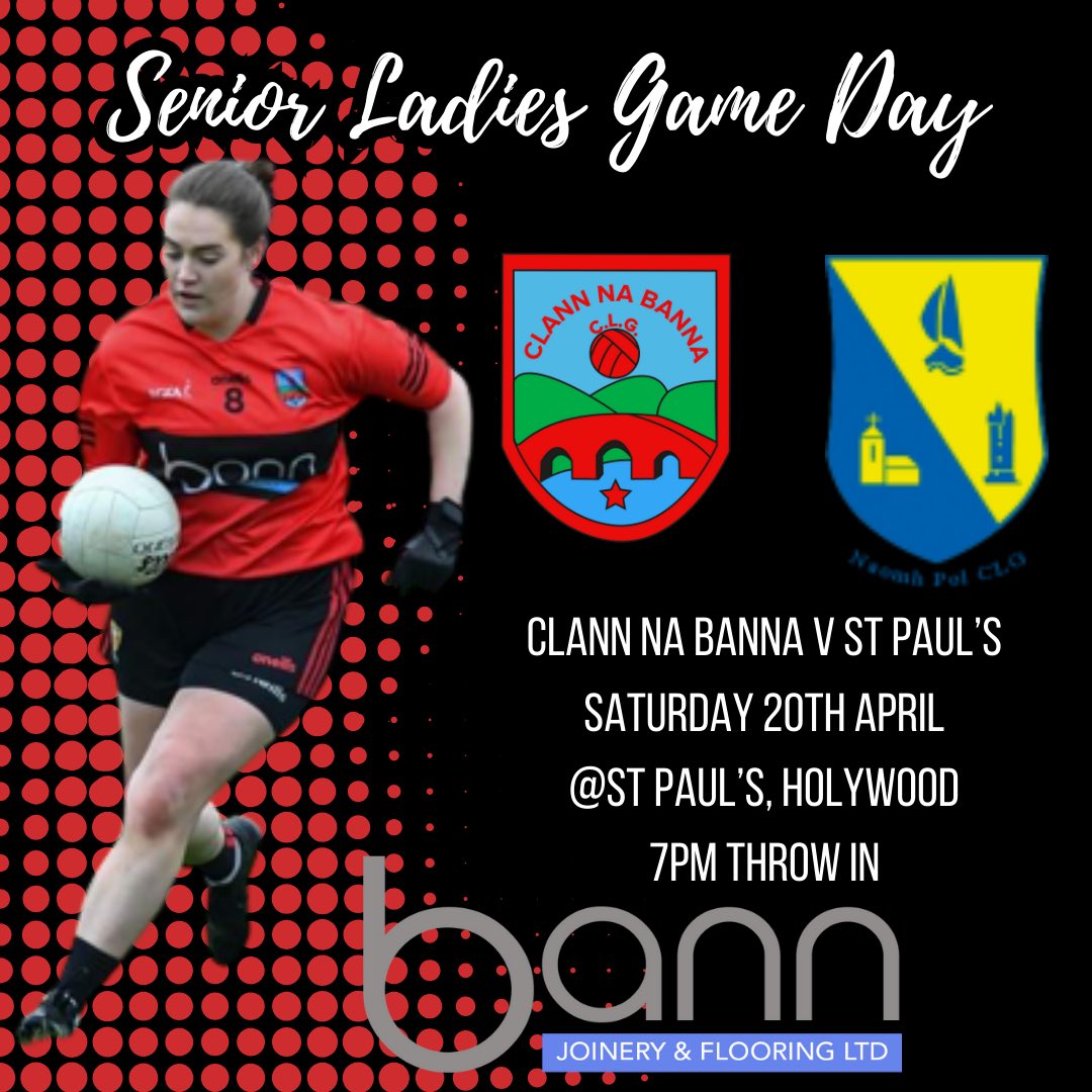 The senior ladies start their league campaign tonight as they travel to St Paul’s, get along and support the girls if you can, throw in is at 7pm. Good luck to Pete, Liam, Conrad and the girls tonight and for the rest of the season! 🔴⚫️
