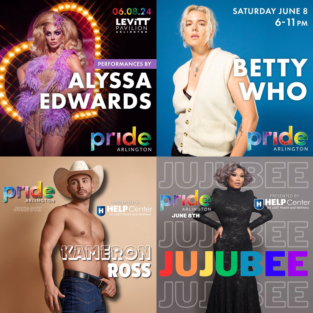 Limited VIP tickets will be on sale May 1st! You don't want to miss.....
<a href="/AlyssaEdwards_1/">Alyssa Edwards</a> <a href="/BettyWho/">Betty Who</a> @jujubeeonline <a href="/kameronross/">Kameron Ross</a> and MANY more!
Keep those eyes toward the sky!

#arlingtonpride