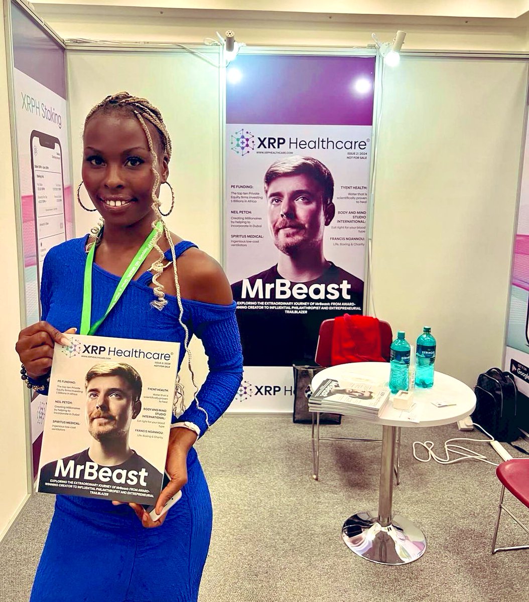 phopfensperger's tweet photo. 🙏 Thank you @XRPHealthcare it was an absolute pleasure working with Benjamin on this excellent article. Being on the front cover with the incredible @MrBeast was an unexpected surprise. Best of luck with all your endeavours from the @BodyMindStudio team.

https://t.co/k3qKDc1cPy https://t.co/2zz2wTQSSs