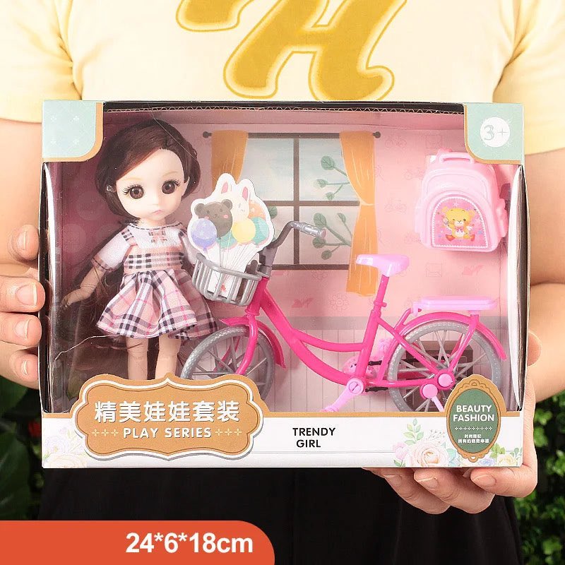 Toys BJD Doll for Girls Gifts Princess Bag Pet Shop Bicycle Joint Movable Full Set DIY Toy Children’s Toy Birthday Christmas

Available for purchase at americasswag.com/products/toys-…

#kidsstyle #kidsfashion #fashionkids #trendykids #kidswear #kidsmodel #kidsootd #instakids #stylishkids