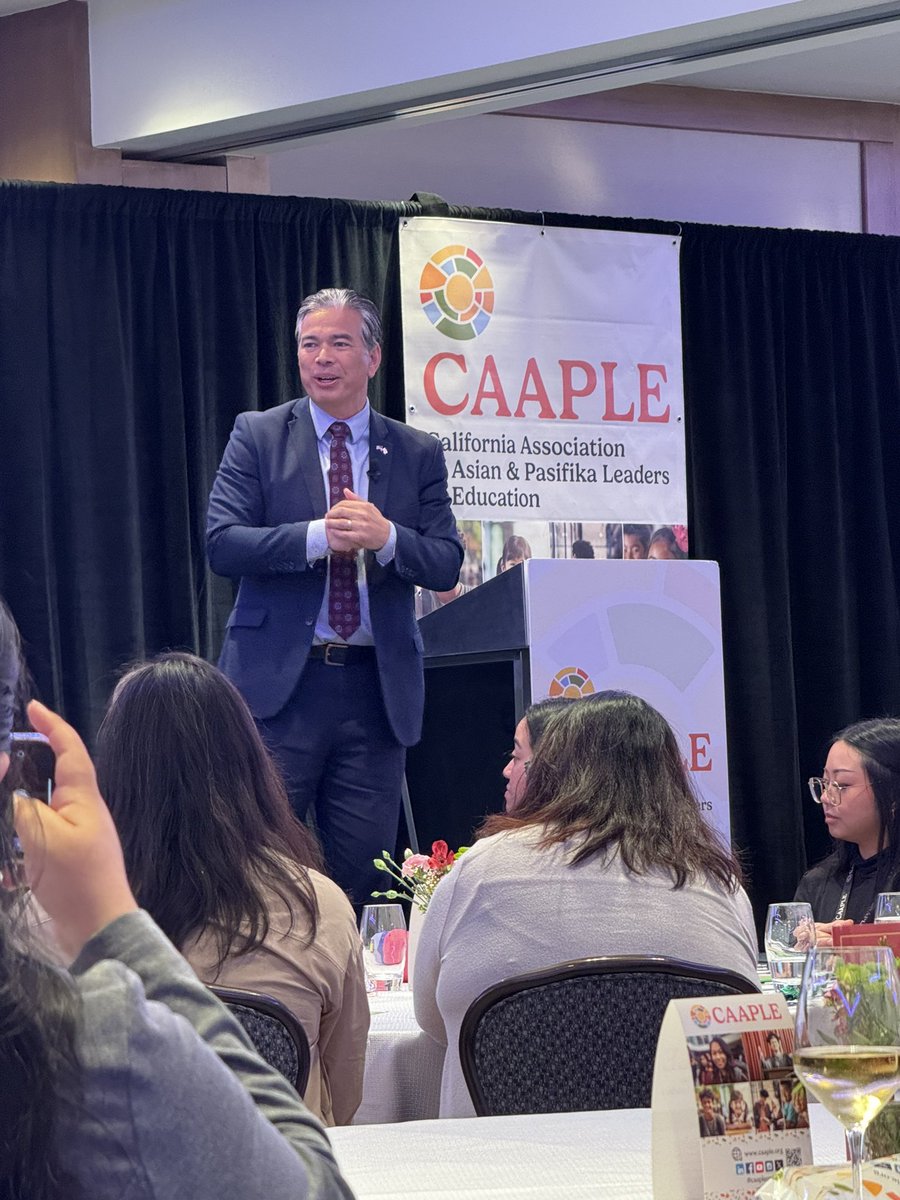 Yu27G's tweet photo. The line up today was 🔥 @CAAPLEorg with the 1st Filipino Attorney General Bob Bonta, to keynote Speaker, Estella Owoimaha-Church. Thank you for inviting us into your space of vulnerability, and your authentic self
#CAAPLECon24 #CAAPLEProud https://t.co/SrxyUsW3lO