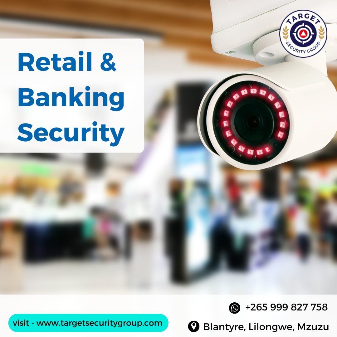 Target Security offers top-notch retail protection services, safeguarding luxury boutiques 🛍️, department stores 🏬, and supermarkets 🛒 from theft, vandalism, and more.

#Targetsecuritygroup #RetailSecurity 
.
Visit - targetsecuritygroup.com
Dm us on WhatsApp: +265 999 827 758