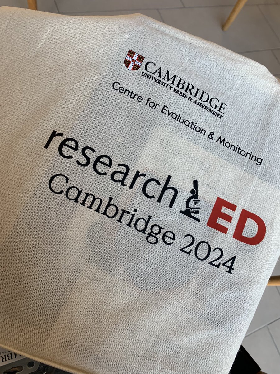 I’ve arrived. Excited for @ResearchEd Cambridge 💪🏼