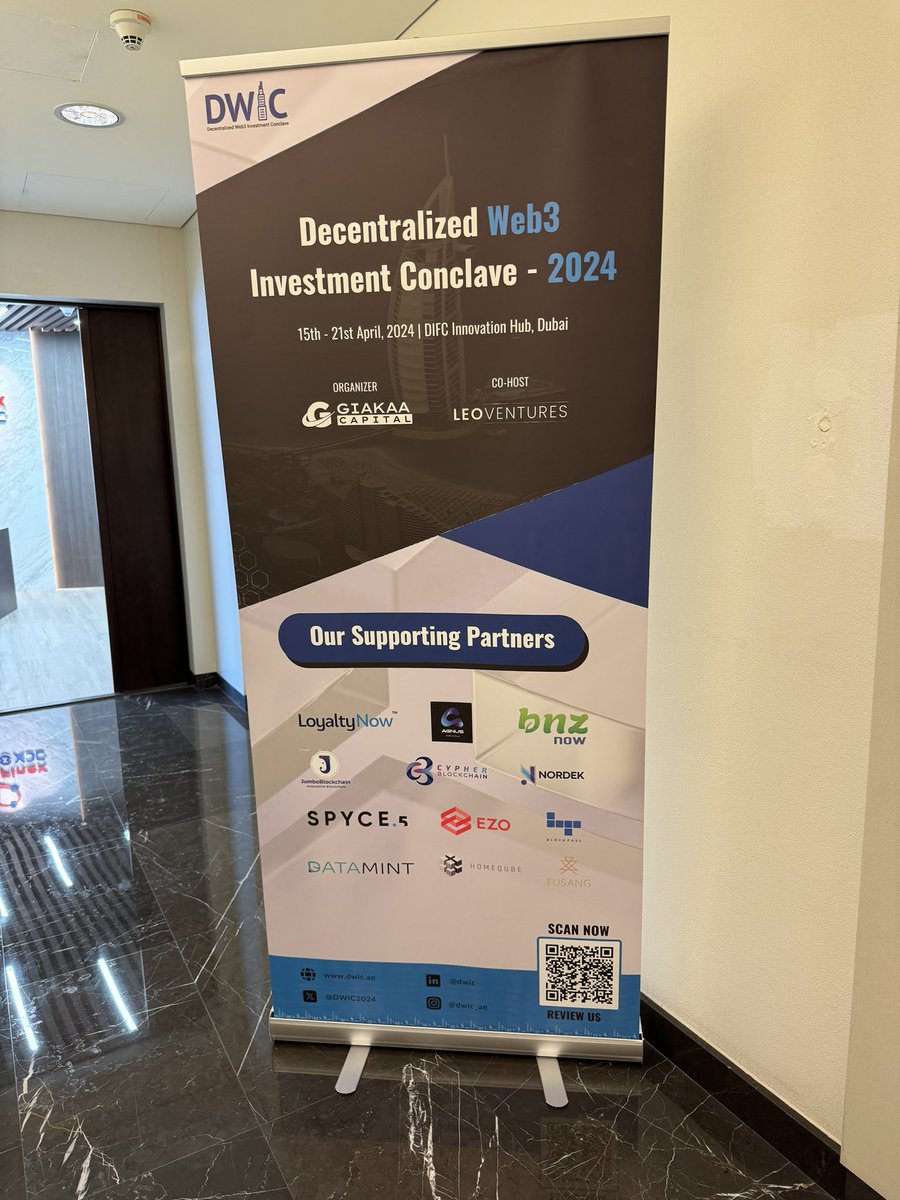 Energine's tweet photo. We are pitching today at the #DWIC event @SPYCE_5 and introducing our new project. World premiere 🔥 stay tuned #IOTA #Token2024Dubai https://t.co/sVCmptqEHg