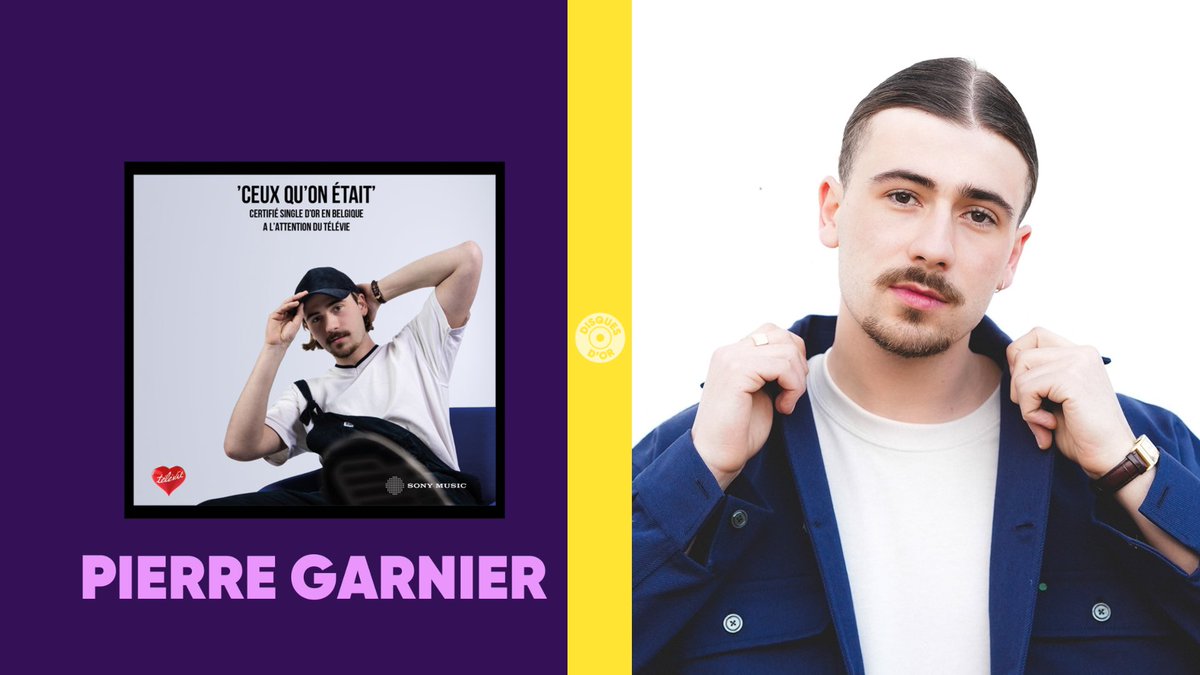 37.000 euros avec le disque d’or de Pierre Garnier au profit de la recherche contre le cancer grâce au disque d’or du @televie