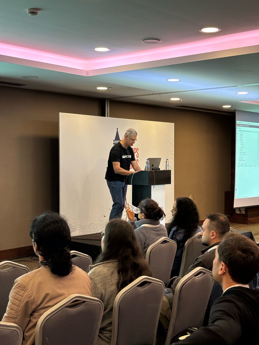 devopsdaysist's tweet image. Simultaneously in Track 2, @nicolas_frankel is delivering a presentation titled &apos;Practical Introduction to OpenTelemetry Tracing&apos; in our secondary room. Don&apos;t miss out on this valuable session! 🎤🔍 #DevOpsDays #DevOpsDaysIstanbul2024 #OpenTelemetry