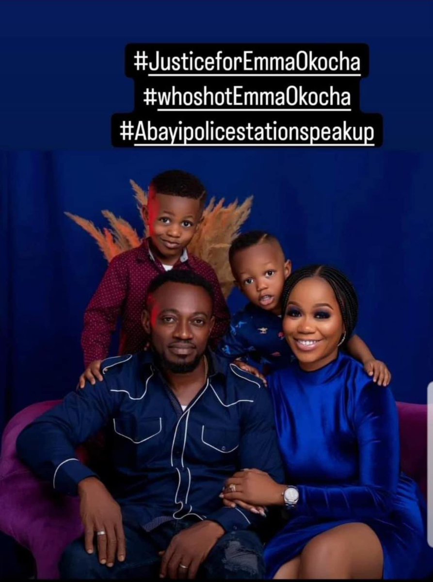 RRS Police Officer Shoots Abiriba Born Bussiness man Emmanuel Okocha To D£eth for refusing to Give them Bribe(Roja )in Aba Rogue Officers from the Rapid Response Squad of the Nigerian Police Force has shot and killed an Abiriba Born Bussiness man Mr. Emmanuel Michael Okocha