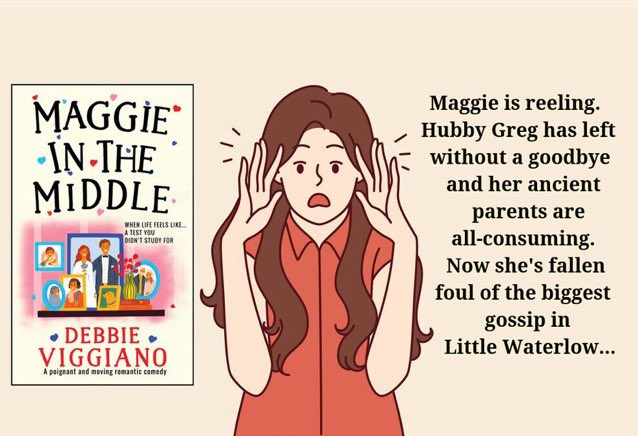 The last book in the Little Waterlow series. I’m waving goodbye to the village. Have dreamt up a new setting with residents already yelling at me! Meanwhile, enjoy Maggie’s surprise later-in-life #Romance ❤️ Out 1st May! UK amazon.co.uk/dp/B0CXQ4WQK4 US amazon.com/dp/B0CXQ4WQK4